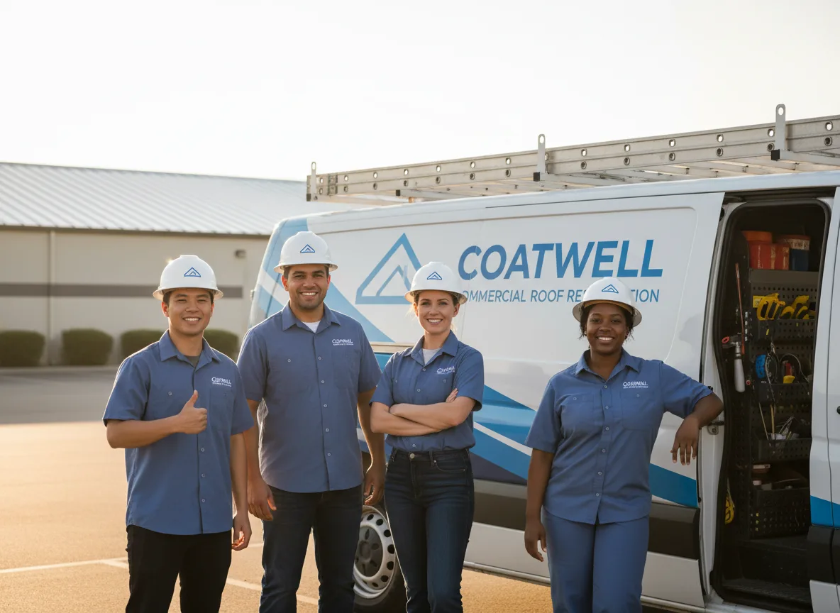 Commercial roof coating company in Hermon, ME